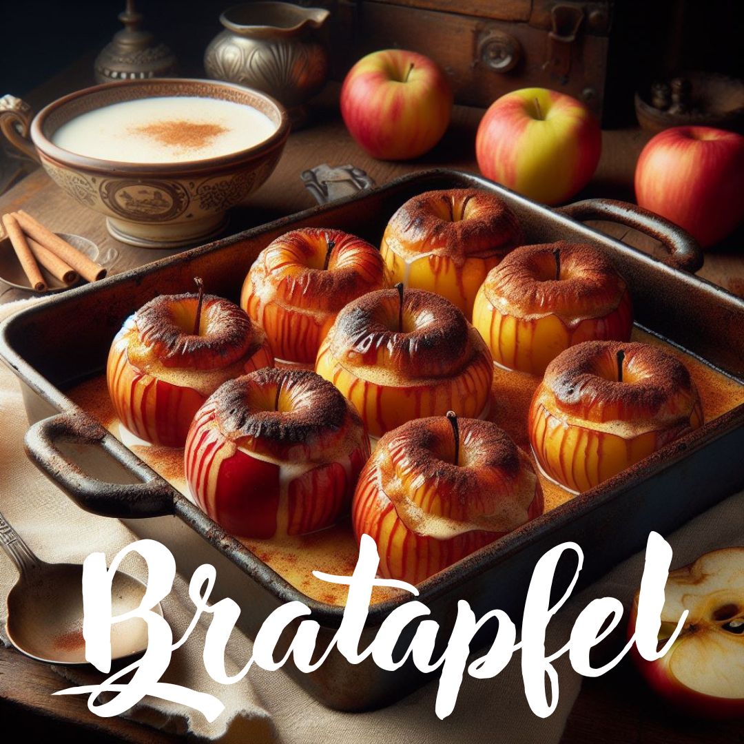 An image of Bratapfel