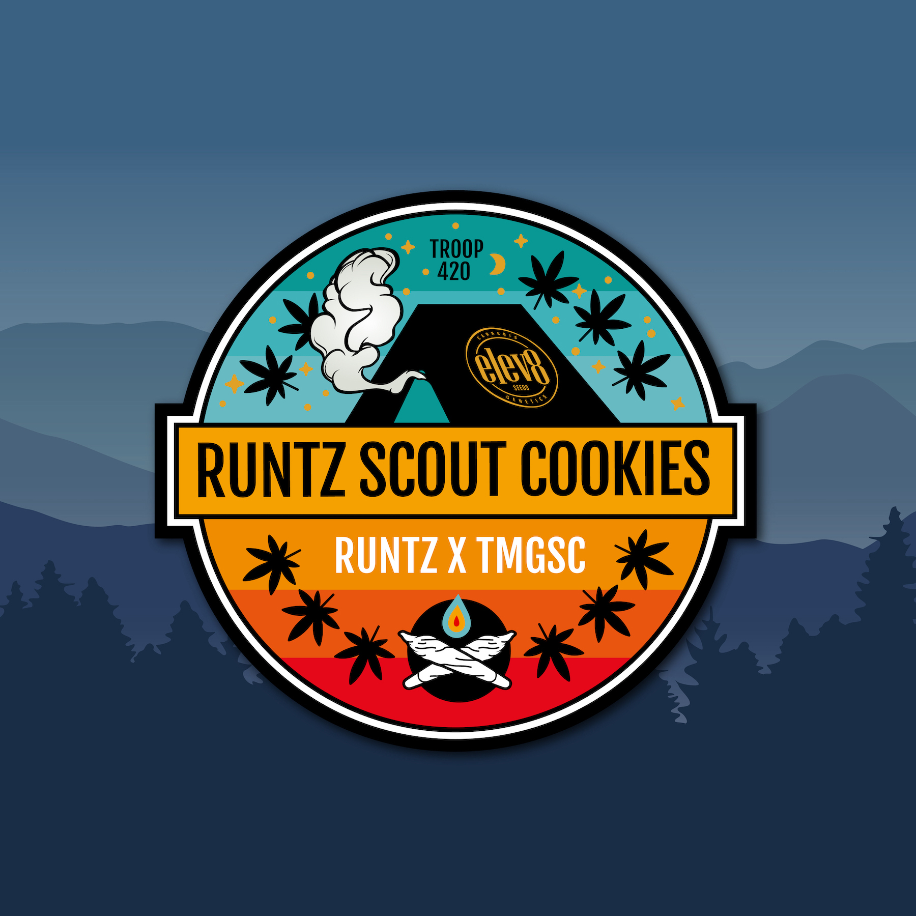 An image of Runtz Scout Cookies