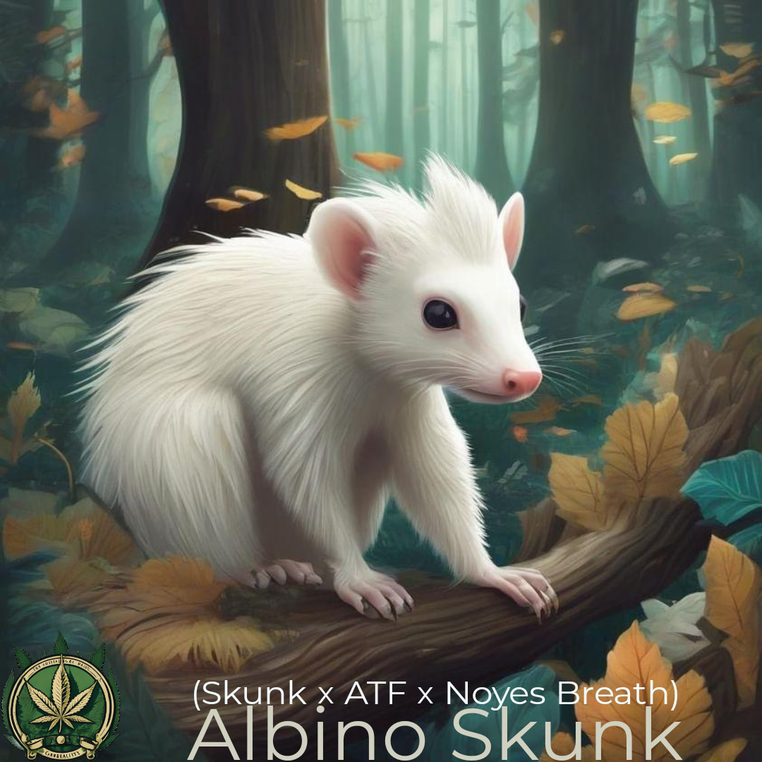 An image of Albino Skunk