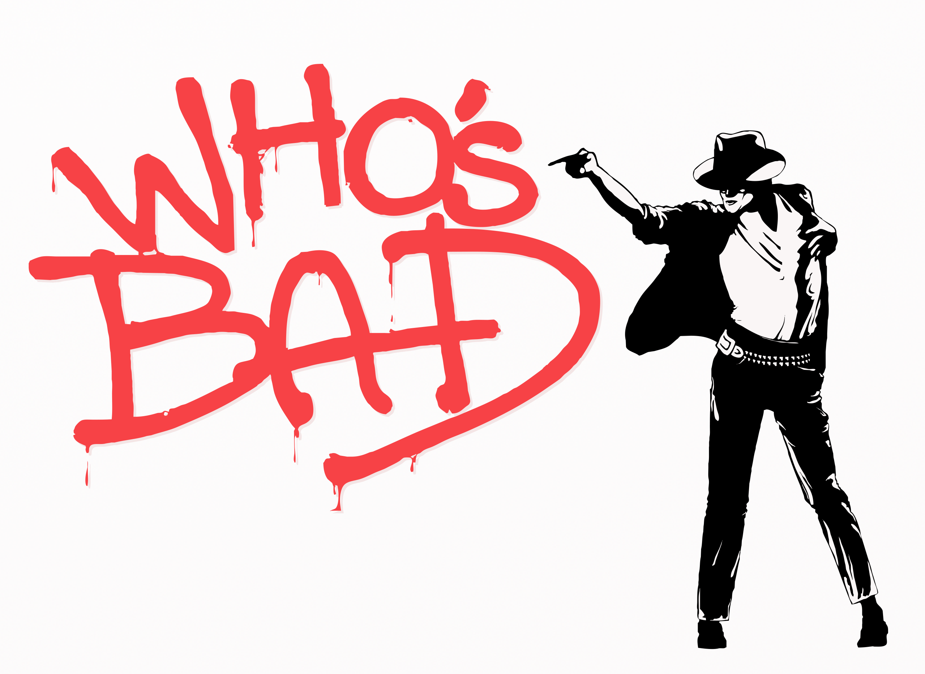 An image of Who's bad 