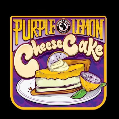 An image of Purple Lemon Cheese Cake