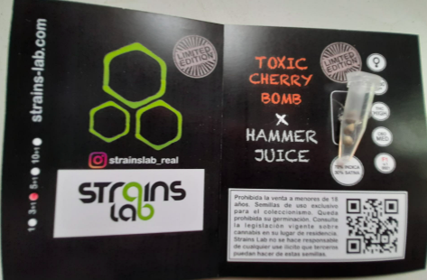 An image of Toxic Cherry Bomb x Hammer Juice